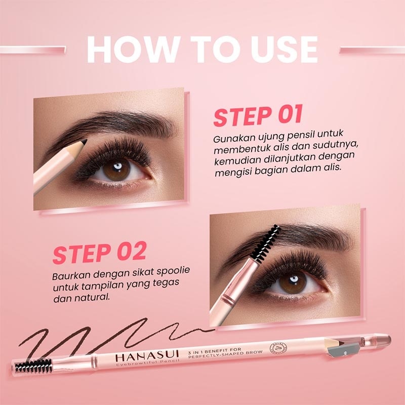 HANASUI EYE BROW PENCIL BROWN